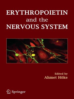 cover image of Erythropoietin and the Nervous System